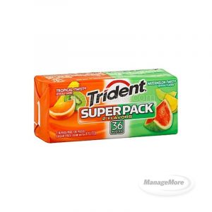 Trident Superpack Tropical / Watermelon 36PCS
