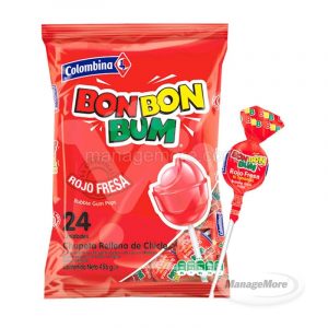 Bon Bon Bum Bubble Gum Pops