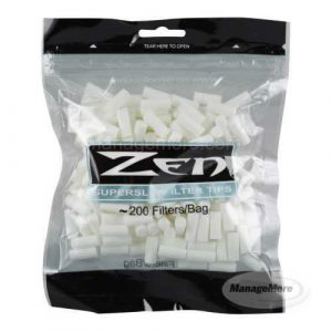 Zen Filter Tips 200/BAG (120) Super Slim