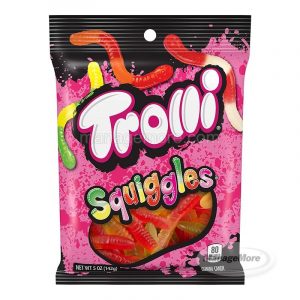 Trolli Squiggles Sour Gummy Candy 5OZ