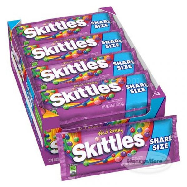 Skittles Wild Berry Share Size