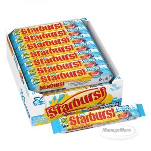 Starburst Summer Splash Fruit Chews Candy 24CT