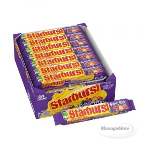 Starburst Superfruit Flavors Fruit Chews Candy 3.45OZ 15CT