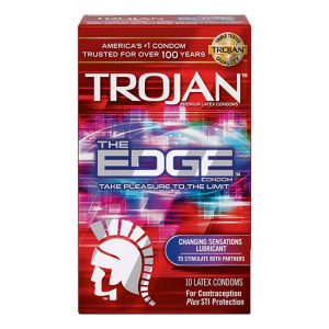 Trojan Condoms 3 X 6PK/Unit (8): The Edge