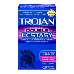 Trojan Condoms 3 X 6PK/Unit (8): Double Ecstasy