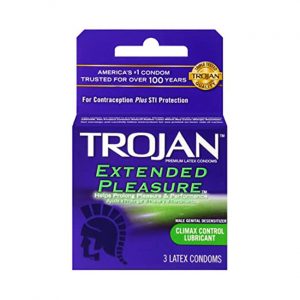 Trojan Condoms 3 X 6/PK (8): Extended Pleasure