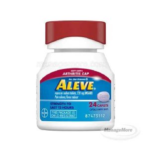 Aleve 220MG Tablet 24CT X 3 Bottles