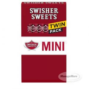 Swisher Sweets Mini Cigarillos Twin Pack 2 X 6 X10 (20) Regular