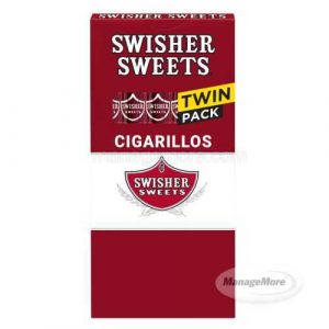 Swisher Sweets Cigarillos Value Pack 5PK X 2 X 10 (20) Regular