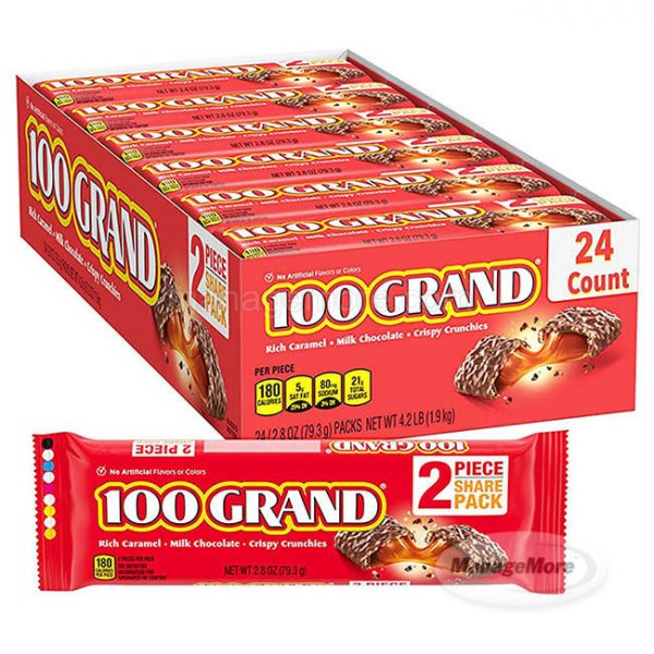 100 Grand Regular Size Candy Bar