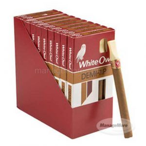 White Owl 5 X 10PK/Unit (30): Demi Tip