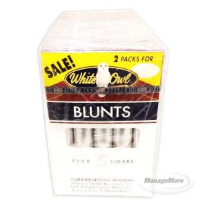 White Owl Blunt Value Pack 5 X 2 X 10PK/Unit (24): Regular