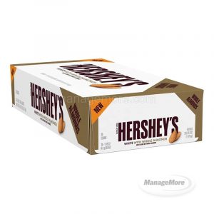 Hershey's White Chocolate with Whole Almonds 36CT