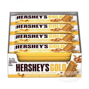 Hershey's Gold Peanuts & Pretzels 24CT