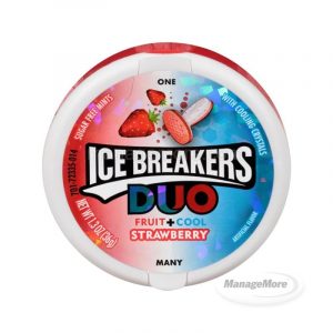 Ice Breakers Duo Fruit + Cool Strawberry
