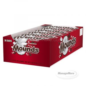 Hershey's Mounds Dark Chocolate  36CT / 1.75oz