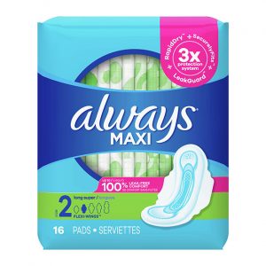Always Maxi Pads 16CT