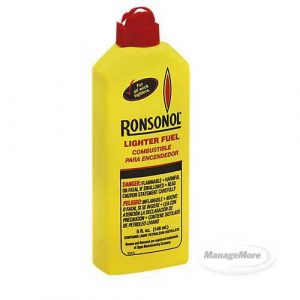 Ronson Lighter Fuel 5OZ Bottle 24/CS