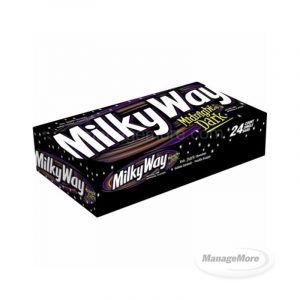 Mars Milky Way Midnight Dark Bar 24CT
