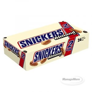 Mars Snickers Almond Regular Size 24CT