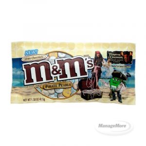 Mars M&M White Chocolate Pirate Pearls