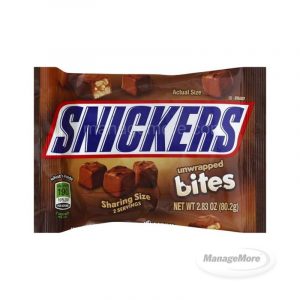 Mars Snickers Unwrapped Bites