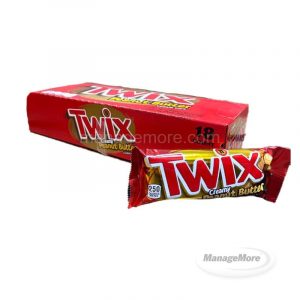 Twix Regular Creamy Peanut Butter 18CT