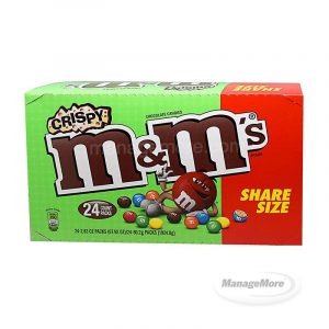 Mars M&M Crispy Share Size
