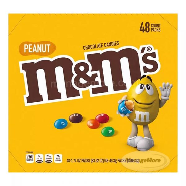 Mars M&M Peanut Regular 48CT