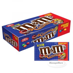 Mars M&M Caramel Share Size 24CT