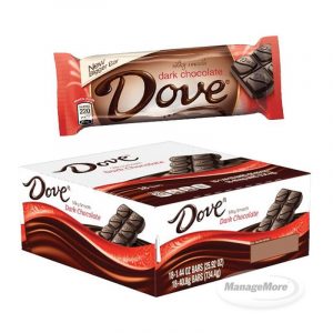 Mars Dove Dark Chocolate 18CT
