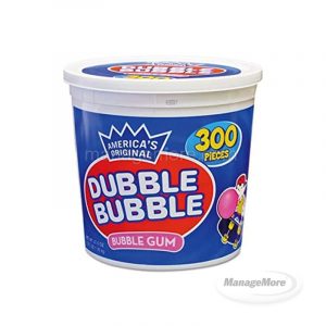 Bazooka Bubble Gum Tub 300PCS