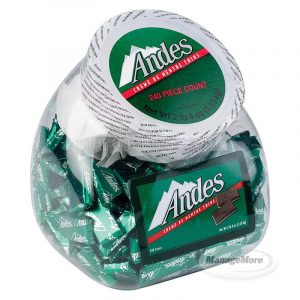 Andes Mint Chocolate 240CT Jar