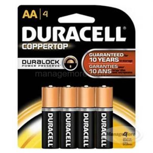 Duracell USA Coppertop 14/UNIT (4): AA-4