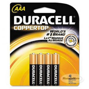 Duracell USA Coppertop 18/UNIT (4): AAA-4
