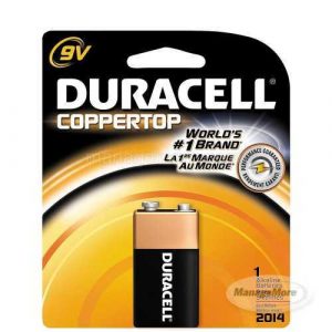 Duracell USA Coppertop 12/UNIT (4): 9V-1
