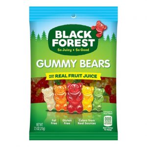 Black Forest Gummy Bear Display
