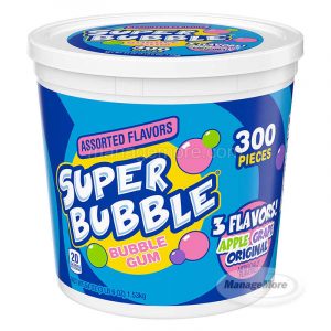 Super Bubble Gum Jar 300CT