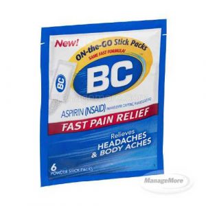 BC Aspirin Powder 6PK/24CT