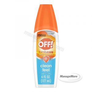 Off! Family Care Clean Feel Insect Repellent 6OZ