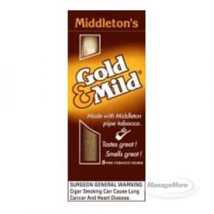 Middleton Gold N Mild 5 X 10PK/Unit (30)