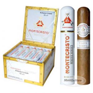 Montecristo White Robusto Grande (Tubo) 5 X 52 15/BOX