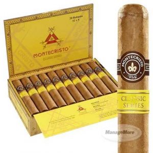 Montecristo Robust 25/BOX (YELLOW) (50 X 5)