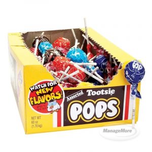 Tootsie Pops Assorted Flavors 100CT