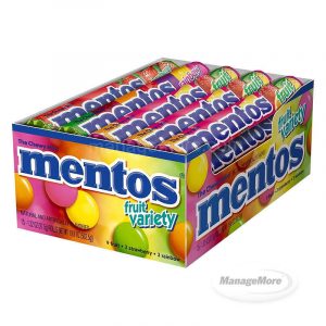 Mentos Fruit Variety Roll