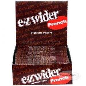 E-Z Wider French Rolling Papers 24/Unit, 1 1/4 Size
