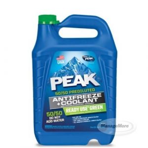 Peak Green 50 - 50 Pre Dilluted Coolant Liquid / 6CT