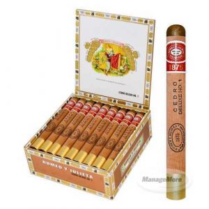 Romeo Y Julieta Cedero Deluxe #1 (44 X 6 1/2) 25/BOX