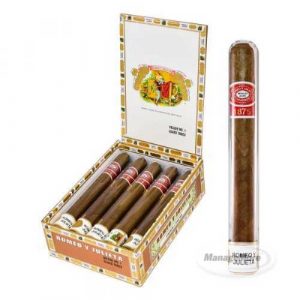Romeo Y Julieta Deluxe NO.1 Glass Tubo 10/BOX ( 50 X 7)