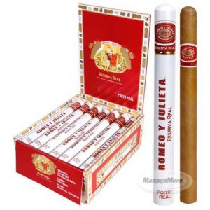 Romeo Y Julieta Real Reserve Porto Real Tubo (37X7) 20/BOX